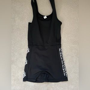 In The Clouds Sofia Bodysuit in Black